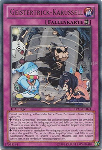 LVAL-DE074 Geistertrick-Karussell 1. Auflage von Yu-Gi-Oh!