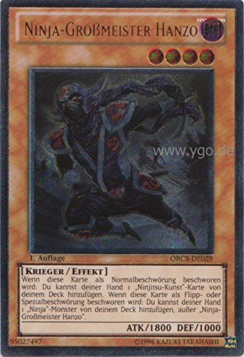 ORCS-DE029 Ninja-Großmeister Hanzo von YU-GI-OH!