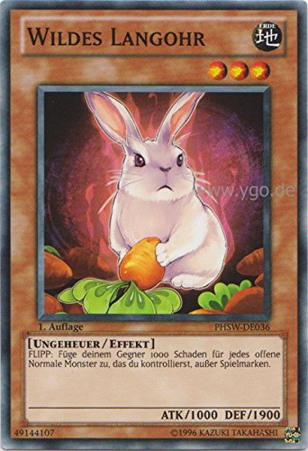 PHSW-DE036 Wildes Langohr von Yu-Gi-Oh!