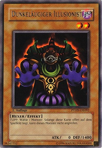 PTDN-DE092 Dunkeläugiger Illusionist 1. Auflage von Yu-Gi-Oh!