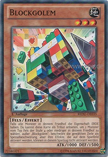 REDU-DE035 Blockgolem von Yu-Gi-Oh!