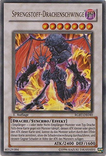 RGBT-DE040 Sprengstoff-Drachenschwinge 1. Auflage von Yu-Gi-Oh!