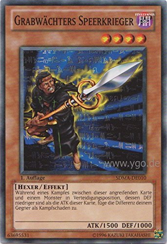 SDMA-DE010 Grabwächters Speerkrieger von Yu-Gi-Oh!