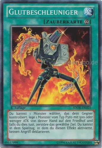 SDOK-DE025 Glutbeschleuniger 1. Auflage von Yu-Gi-Oh!