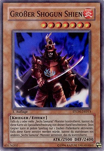 STON-DE013 Großer Shogun Shien von Yu-Gi-Oh!