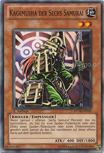 Stor de 025 Kagemusha der sechs Samurai von Yu Gi Oh