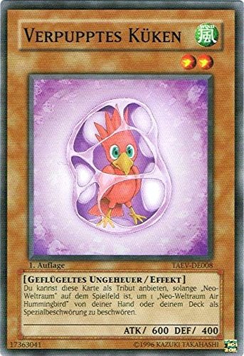 TAEV-DE008 Verpupptes Küken 1. Auflage von Yu-Gi-Oh!