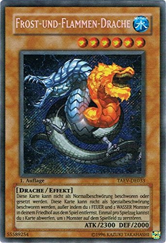 TAEV-DE033 Frost-und-Flammen-Drache von Yu-Gi-Oh!