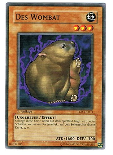 TLM-DE031 Des Wombat 1. Auflage von Yu-Gi-Oh!