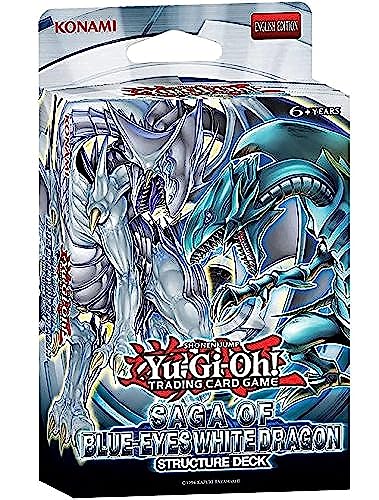 Yu-Gi-Oh! 11887 Saga of Blue Eyes White Dragon Structure Kartendeck, mehrfarbig von KONAMI