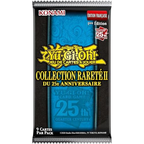 Yu-Gi-Oh! Booster mit 9 Karten: Kollektion Rarity 2 zum 25. Geburtstag – französische Version von Yu Gi Oh