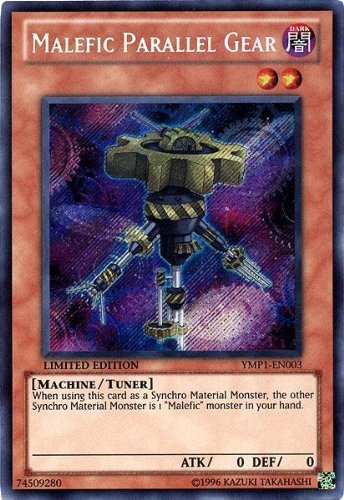 Yu-Gi-Oh! Malefic Parallel Gear YMP1-EN003 Bonds Beyond Time Filmkarte von Yu Gi Oh