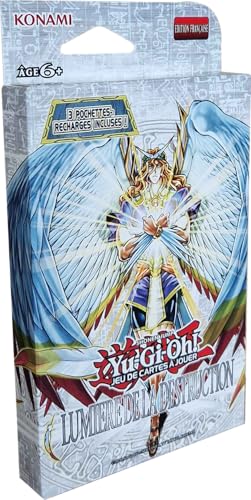 Yu-Gi-Oh! Pack mit 3 Boosterpacks: Licht der Zerstörung – französische Version von KONAMI