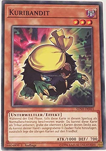 Yu-Gi-Oh SDSH-DE021 Kuribandit Common Deutsch 1. Auflage von YU-GI-OH!