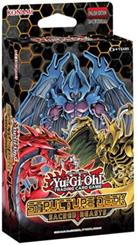 BTkviseQat Sinoeem Yu-Gi-O-Sammelkarten: Sacred Beasts Structure Deck, mehrfarbig von Yu-Gi-Oh! Trading Cards