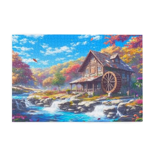 Puzzle 1500 Teile, Puzzle Erwachsene, Holzpuzzle Paris Impossible Jigsaw, Clevere Rätsel, HD Farbe Jigsaw mit Geschenkbox Verpackung for Room Decor, Geschenke für Frauen Holzhaus 87x57cm p-1028 Puzzle 1500 Teile, Puzzle Erwachsene, Holzpuzzle Paris Impossible Jigsaw, Clevere Rätsel, HD Farbe Jigsaw mit Geschenkbox Verpackung for Room Decor, Geschenke für Frauen Holzhaus 87x57cm p-1028 von Yuammgxi