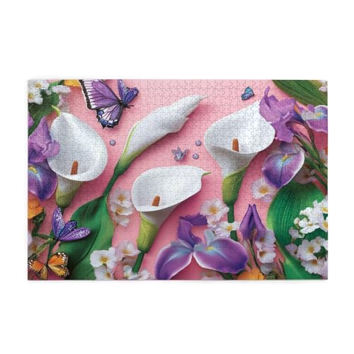 Puzzle 3000 Teile, Puzzle Erwachsene, Holzpuzzle Blume Impossible Jigsaw, Clevere Rätsel, HD Farbe Jigsaw mit Geschenkbox Verpackung for Aesthetic Room Decor, Geschenke für Frauen Lila 122x81cm p-1252 Puzzle 3000 Teile, Puzzle Erwachsene, Holzpuzzle Blume Impossible Jigsaw, Clevere Rätsel, HD Farbe Jigsaw mit Geschenkbox Verpackung for Aesthetic Room Decor, Geschenke für Frauen Lila 122x81cm p-1252 von Yuammgxi