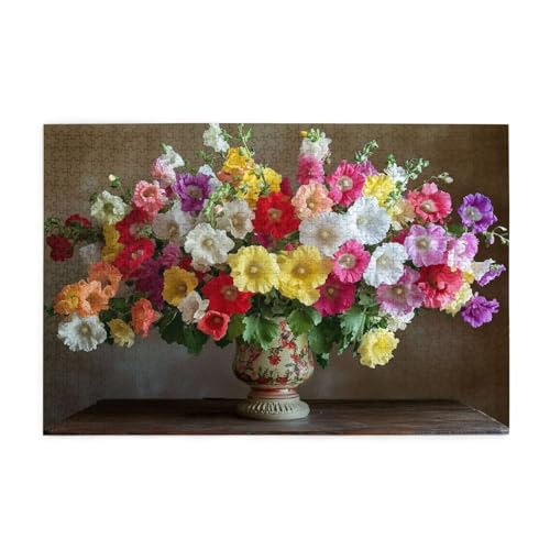 Puzzle 3000 Teile, Puzzle Erwachsene, Holzpuzzle Farbe Impossible Jigsaw, Clevere Rätsel, HD Farbe Jigsaw mit Geschenkbox Verpackung for Room Decor, Geschenke für Frauen Strauß 122x81cm p-1987 Puzzle 3000 Teile, Puzzle Erwachsene, Holzpuzzle Farbe Impossible Jigsaw, Clevere Rätsel, HD Farbe Jigsaw mit Geschenkbox Verpackung for Room Decor, Geschenke für Frauen Strauß 122x81cm p-1987 von Yuammgxi