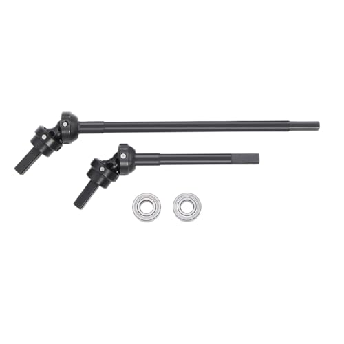 Yuandei Constant Velocity Driveshift 3-Joint CVD for 1/10 RC Crawler SCX10 III AR45 Offset Portal Axle Upgrade Part von Yuandei