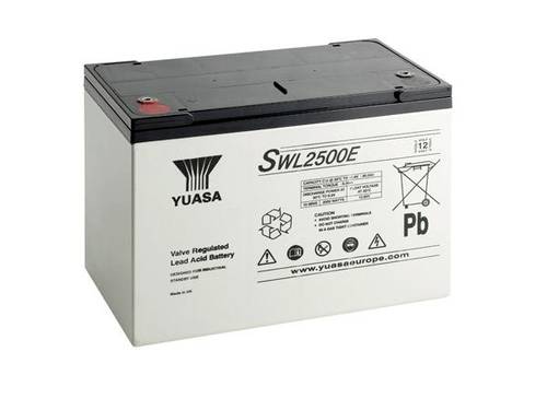 Yuasa SWL2500E Bleiakku 12V 93.6Ah Blei-Vlies (AGM) (B x H x T) 305 x 224.50 x 168mm Geringe Selbste von Yuasa