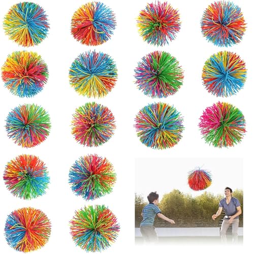 16 Stück Stringy Balls, Wuschelball von YueJieSelected