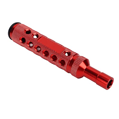 Yuecoom RC-Innensechskant, arbeitssparende 7-mm-RC-Autowerkzeuge aus Aluminiumlegierung für 1/10 für HSP für Traxxas für Tamiya RC-Modellautos (Red) von Yuecoom