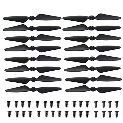 Yuemei 12/16 Stück Drone Propeller, Schnellwechsel Drone Propeller Blades, FaltbarePropeller Zubehör Teile For SG906 PRO 2/ PRO/ X7/X7 PR0/ X193 PRO RC Drohnenersatzteile (16PC) von Yuemei