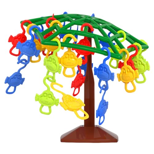 Yuemeuy Affen Zähl-Balancierspiel,Sicheres Gleichgewichtsspiel Brettspiel - Bausteine Lernspielzeug für Vorschule und Kindergarten als Weihnachts und Geburtstagsgeschenk für Kinder ab 3 Jahren Yuemeuy Affen Zähl-Balancierspiel,Sicheres Gleichgewichtsspiel Brettspiel - Bausteine Lernspielzeug für Vorschule und Kindergarten als Weihnachts und Geburtstagsgeschenk für Kinder ab 3 Jahren von Yuemeuy