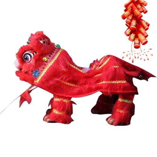 Yuemeuy Fadenpuppe Mit Stab | Kulturelle Fadenpuppe Löwentanz - Kulturelles Handgefertigtes Kunstwerk Für Schulunterricht Kunst Familienfeiern Heimunterhaltung Lokales Theater Yuemeuy Fadenpuppe Mit Stab | Kulturelle Fadenpuppe Löwentanz - Kulturelles Handgefertigtes Kunstwerk Für Schulunterricht Kunst Familienfeiern Heimunterhaltung Lokales Theater von Yuemeuy