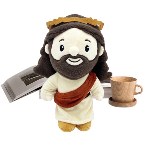 Yuemeuy Gefüllte Jesus Plüschpuppe - Jesus Plüschfigur Puppe,Sammeldekoration Weicher Begleiter Für Kirche Schreibtisch Wohnzimmer Autositz Yuemeuy Gefüllte Jesus Plüschpuppe - Jesus Plüschfigur Puppe,Sammeldekoration Weicher Begleiter Für Kirche Schreibtisch Wohnzimmer Autositz von Yuemeuy