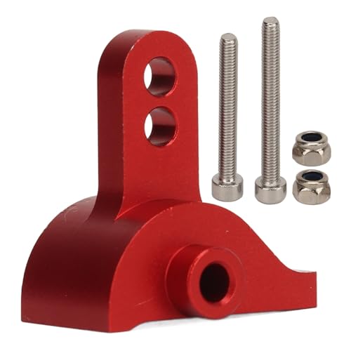 RC Link Mount Aluminiumlegierung Multi Angle Hinterachs Link Rod Mount Ersatzteile für Axial SCX10 III 1/10 RC Car (Red) von Yuezhongoo