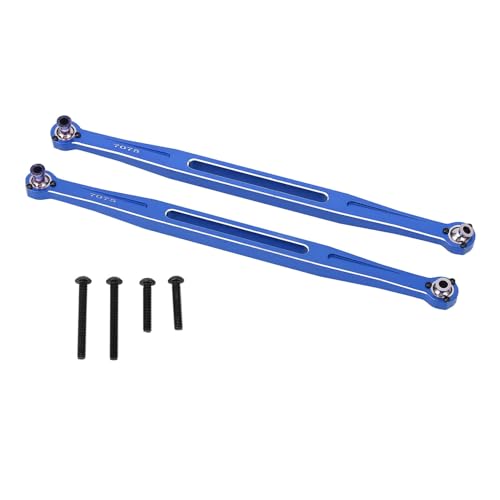 Yuezhongoo 2 Stücke Zehenglieder Vorne Aluminiumlegierung RC Auto Spurstange Ersatz für 1/6 8S (Blue) von Yuezhongoo