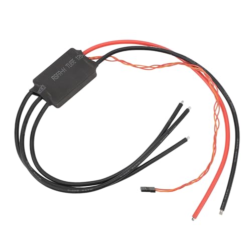 Yuezhongoo 50A ESC Bidirektionaler Vorwärts-Rückwärts-Anti-Interferenz-2-6S-Elektrogeschwindigkeitsregler für RC-Boot-Unterwasserpropeller von Yuezhongoo