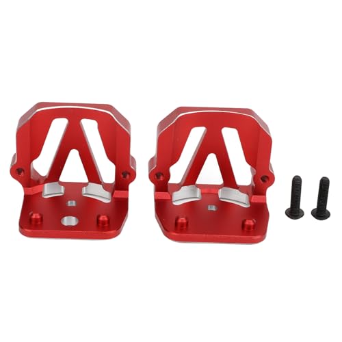 Yuezhongoo Motorhalterung aus Aluminiumlegierung, Gute Wärmeableitung, leichte RC-Car-Motorsitzbasis, für XRT 1/6 RC Car (Rot) von Yuezhongoo