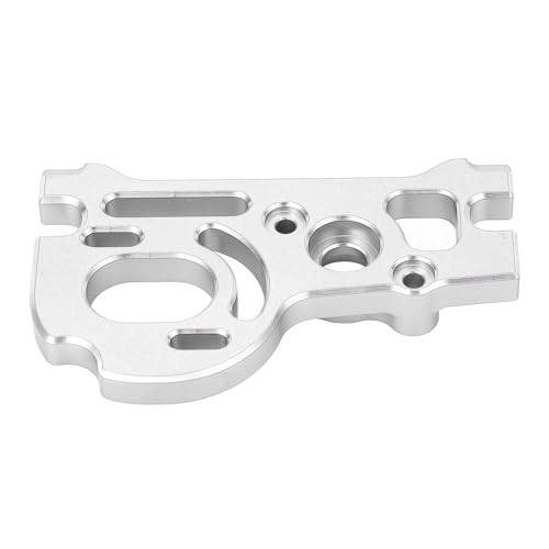 Yuezhongoo RC Motor Mount,Motor Mount for SCX10 PRO RC Car Model Parts Aluminum Alloy RC Motor Mount Seat Holder. (Silver) von Yuezhongoo