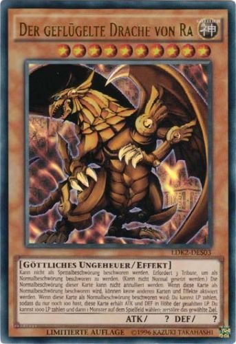 LDK2-DES03 Der geflügelte Drache von Ra UR von Yugioh