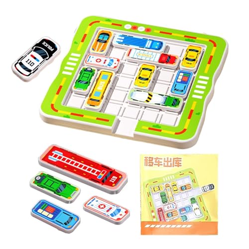 Auto-Parkmagnet-Spielzeug, Magnetisches Auto-Labyrinth, Auto-Park-Puzzle, Magnetisches Lernspielzeug, Feinmotorische Fähigkeiten Sensorisches Spielzeug, Die Für Vorschulkinder Aus Der Garage Ausziehen von Yugugomo