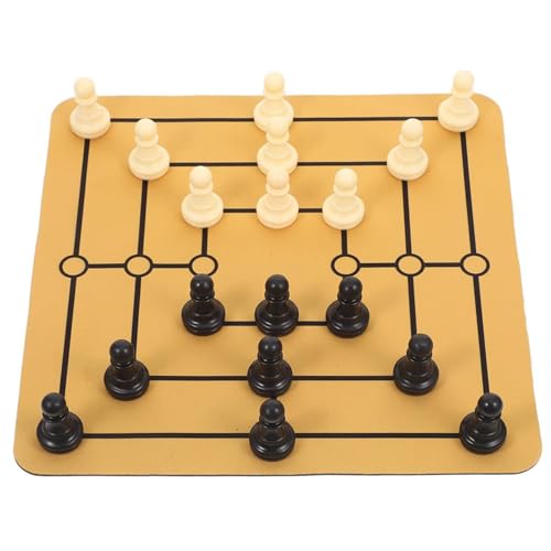 Schachspiel Für Kinder | Strategiespiel Mit Handgefertigten Figuren - Holzspielzeug Mit Antikem Rom Design Lernspielzeug Familienspiele Für Kinder Erwachsene Schachspiel Für Kinder | Strategiespiel Mit Handgefertigten Figuren - Holzspielzeug Mit Antikem Rom Design Lernspielzeug Familienspiele Für Kinder Erwachsene von Yugugomo