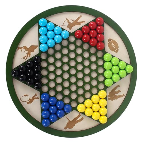Sternhalma | Holz-Brettspiel Klassiker Für 2-6 Spieler,Familien Brettspiel Für Strategie Mehrspieler Unterhaltung Bei Grillabenden Strandpicknick Lagerfeuer Sternhalma | Holz-Brettspiel Klassiker Für 2-6 Spieler,Familien Brettspiel Für Strategie Mehrspieler Unterhaltung Bei Grillabenden Strandpicknick Lagerfeuer von Yugugomo