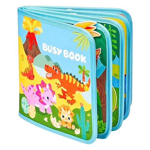 Yugugomo Kinder Beschäftigtes Spielzeug - 3D Bauernhof Szene Activity-Buch Für Kinder,Feinmotorik Training Activity-Board Frühförderung Für Zuhause Vorschulkinder Reisen Wohnzimmer Yugugomo Kinder Beschäftigtes Spielzeug - 3D Bauernhof Szene Activity-Buch Für Kinder,Feinmotorik Training Activity-Board Frühförderung Für Zuhause Vorschulkinder Reisen Wohnzimmer von Yugugomo