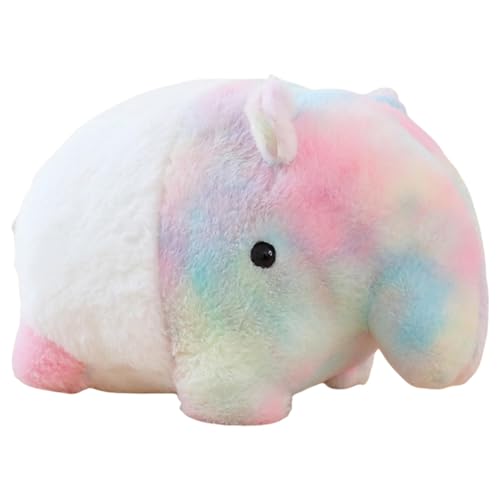 Yugugomo Kuscheltier Tapir Stehend,Traumfressender Tapir Als Plüschtier, 35 cm Plüschtapir Plüschtier, Süße Plüschtiere, Spielzeugpuppe, Dekokissen Für Sofa, Kinderzimmerdeko von Yugugomo