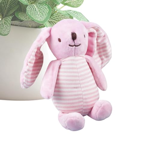 Yugugomo Kuscheltiere für Kinder,Plüschtiere, Kaninchen Stofftier, Kaninchen-Plüschtiere für Kinder, weiches Kaninchen-Plüschtier, ausgestopfte Kaninchen-Plüschpuppe von Yugugomo