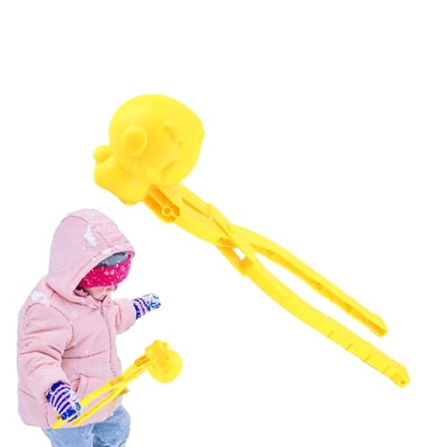 Yugugomo Schneeball-Maker, Schneeball-Maker-Form - Winter-Schneeball-Spielzeugspiel für Kinder im Innen- und Außenbereich,Winter Snow Ball Fight Maker Tool Clip, Schneebälle für Kinder Schneeschlacht von Yugugomo