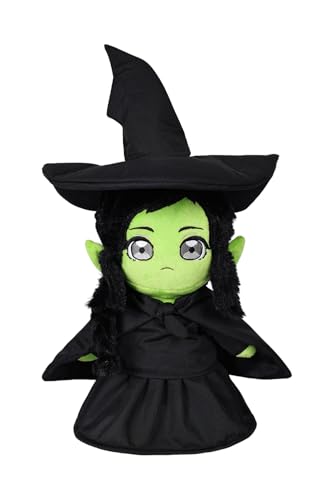 Yulefly Böse Hexe des Westens Plüsch Spielzeug Elphaba Thropp Puppen Coslay Merch Halloween Karneval von Yulefly