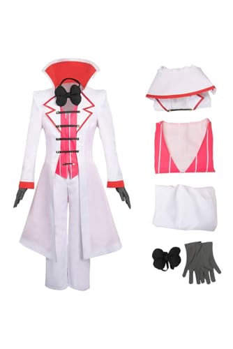 Yulefly Hazbin Hotel Cosplay Outfits Lucifer Kostüm Anime Cosplay Erwachsene Anzug Halloween Karneval XXL Yulefly Hazbin Hotel Cosplay Outfits Lucifer Kostüm Anime Cosplay Erwachsene Anzug Halloween Karneval XXL von Yulefly
