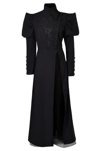 Yulefly Wicked Kostüm Elphaba Thropp Böse Hexe des Westen Merch Kleid Damen Coslay Costume Halloween Karneval L von Yulefly