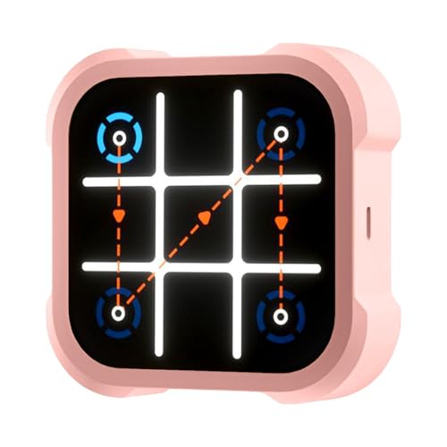 Elektronisches tic -tac-Toe Spiel,Tragbare 3-In-1s-Puzzlespielkonsole, Tragbare Reisespiele Für Bildung Und Gedächtniswachstum, Elektronisches Digitales Tic-Tac Toe-Spiel Zappelspielzeug-Brettspiele von Yulokdwi