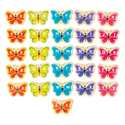 Yulokdwi Alphabet Tiere Puzzle,STEM Pädagogisches Holzspielzeug mit Tiermotiven - Pädagogisches Lernspielzeug Zur Förderung Feinmotorik & Kognition Ab 3 Jahren Für Kindergarten Reise Unterricht Yulokdwi Alphabet Tiere Puzzle,STEM Pädagogisches Holzspielzeug mit Tiermotiven - Pädagogisches Lernspielzeug Zur Förderung Feinmotorik & Kognition Ab 3 Jahren Für Kindergarten Reise Unterricht von Yulokdwi