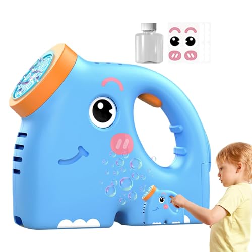 Yulokdwi Handheld -Bubble Machine, Bubble Blower Machine | Automatische Handheld Cartoon Animal Bubble Maker Machine,Batteriewerte im Freien im Freien umfassen Blasenlösung für Kinder und Erwachsene von Yulokdwi