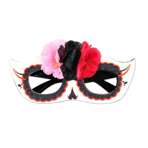 Yulokdwi Maskerade-Maske für Frauen, Day Of The Dead-Gesichtsmaske,Party-Gesichtsmaske, Rollenspiel-Halloween-Maske | Rollenspiel-Gesichtsmaske für Halloween, Tag der Toten, Maskeraden von Yulokdwi